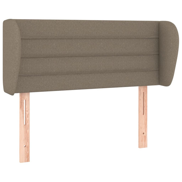 vidaXL Wingback Headboard Taupe 103x23x78/88 cm Fabric