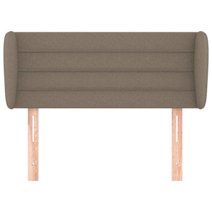 vidaXL Wingback Headboard Taupe 103x23x78/88 cm Fabric