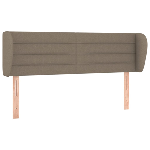 vidaXL Wingback Headboard Taupe 147x23x78/88 cm Fabric