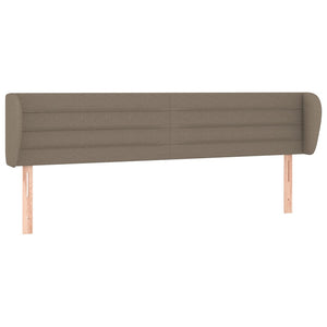 vidaXL Wingback Headboard Taupe 183x23x78/88 cm Fabric
