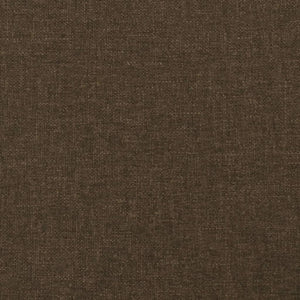 vidaXL Wingback Headboard Dark Brown 83x23x78/88 cm Fabric