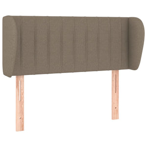 vidaXL Wingback Headboard Taupe 93x23x78/88 cm Fabric