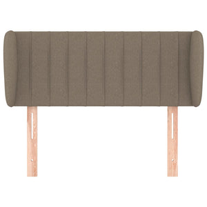 vidaXL Wingback Headboard Taupe 93x23x78/88 cm Fabric