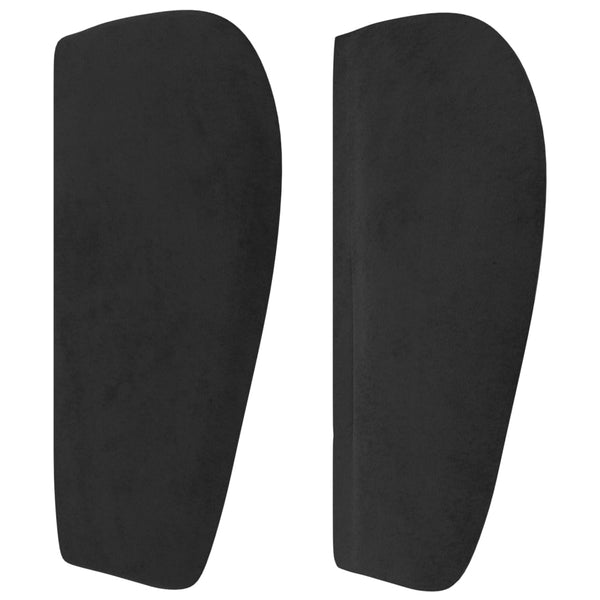 vidaXL Wingback Headboard Black 147x23x78/88 cm Velvet