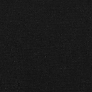 Kopfteil mit Ohren Schwarz 163x23x78/88 cm Stoff