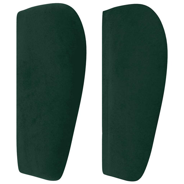 vidaXL Wingback Headboard Dark Green 147x23x78/88 cm Velvet