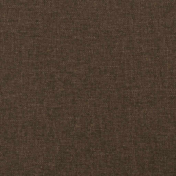 vidaXL Wingback Headboard Dark Brown 147x23x118/128 cm Fabric