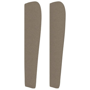 vidaXL Wingback Headboard Taupe 183x23x118/128 cm Fabric