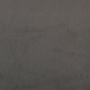 vidaXL Wingback Headboard Dark Grey 83x23x118/128 cm Velvet