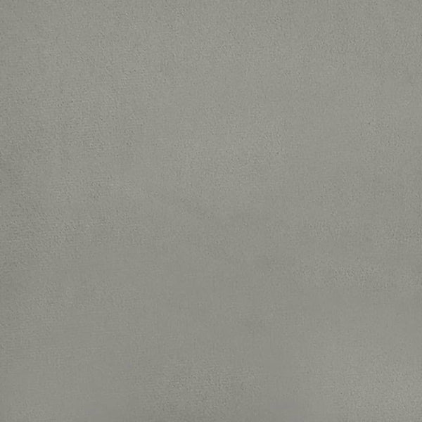 vidaXL Wingback Headboard Light Grey 163x23x118/128 cm Velvet