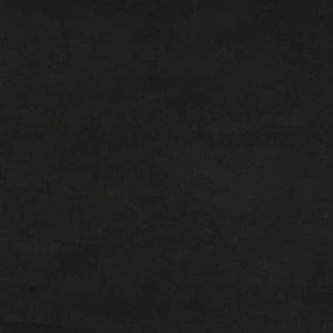 Kopfteil mit Ohren Schwarz 183x23x118/128 cm Samt