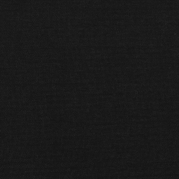 Kopfteil mit Ohren Schwarz 103x16x78/88 cm Stoff