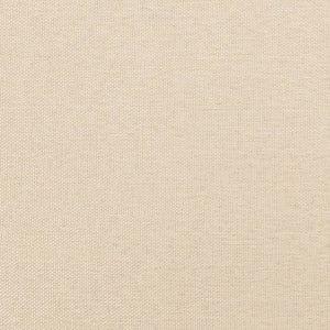 vidaXL Wingback Headboard Cream 103x16x78/88 cm Fabric