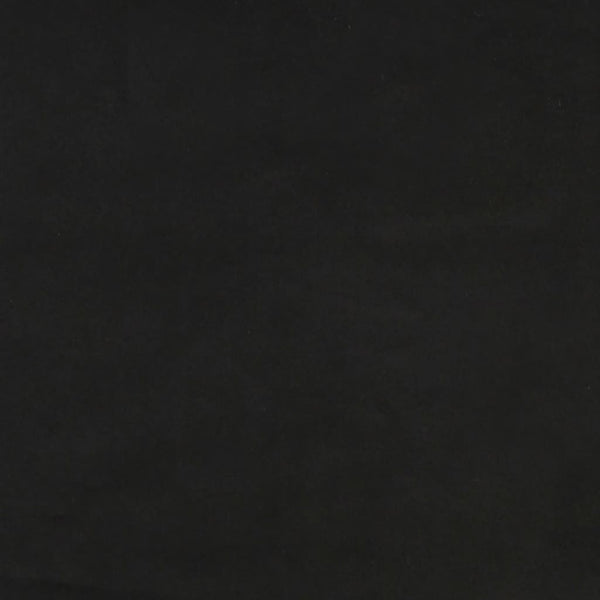 Kopfteil mit Ohren Schwarz 163x16x78/88 cm Samt