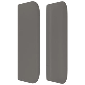 vidaXL Wingback Headboard Grey 83x16x78/88 cm Faux Leather