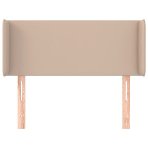 vidaXL Headboard with Wings Cappuccino Brown 83x16x78/88 cm Faux Leather