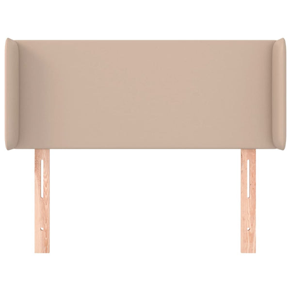 vidaXL Headboard with Wings Cappuccino Brown 83x16x78/88 cm Faux Leather