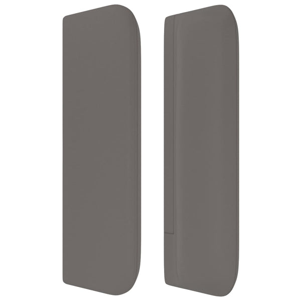 vidaXL Wingback Headboard Grey 93x16x78/88 cm Faux Leather