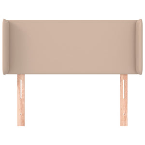 vidaXL Headboard with Wings Cappuccino Brown 93x16x78/88 cm Faux Leather