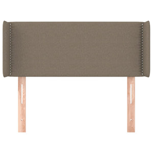 vidaXL Wingback Headboard Taupe 93x16x78/88 cm Fabric