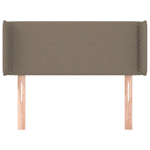 vidaXL Wingback Headboard Taupe 93x16x78/88 cm Fabric
