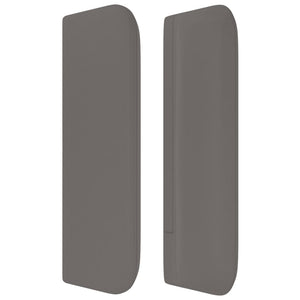 vidaXL Wingback Headboard Grey 83x16x78/88 cm Faux Leather