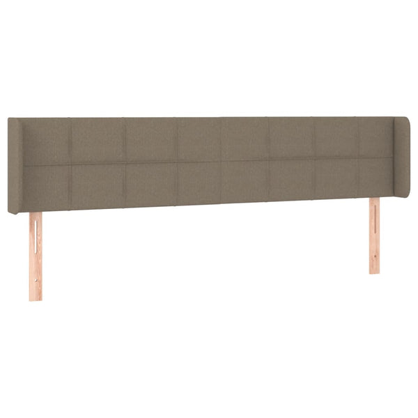 vidaXL Wingback Headboard Taupe 163x16x78/88 cm Fabric