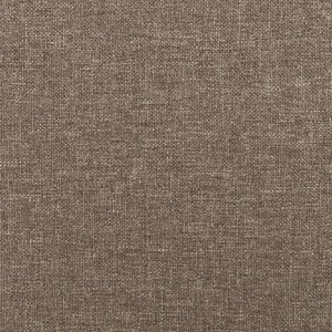 vidaXL Wingback Headboard Taupe 163x16x78/88 cm Fabric