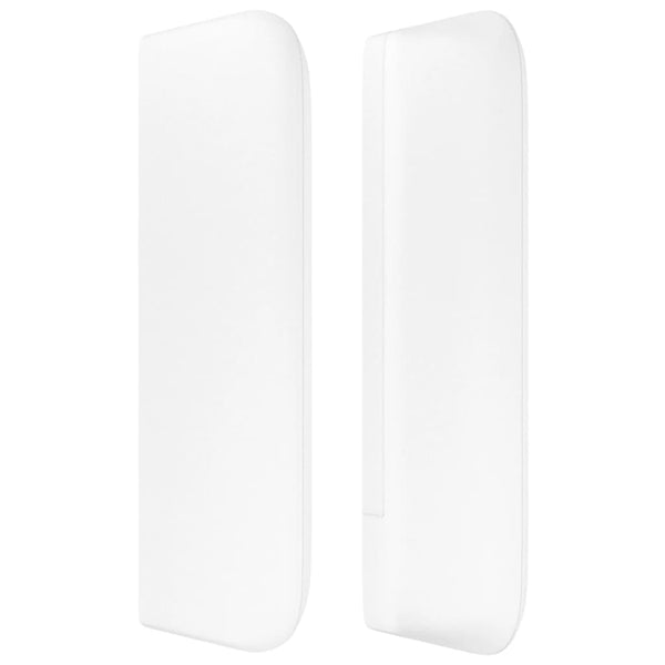 vidaXL Headboard with Wings White 83x16x78/88 cm Faux Leather