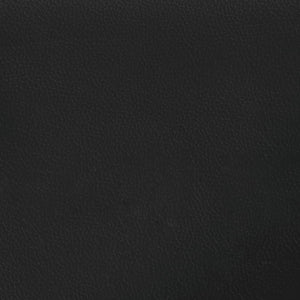 vidaXL Wingback Headboard Black 93x16x78/88 cm Faux Leather