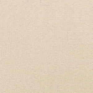 Kopfteil mit Ohren Creme 83x16x78/88 cm Stoff