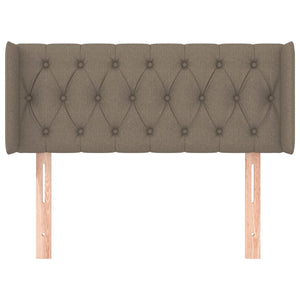 vidaXL Wingback Headboard Taupe 93x16x78/88 cm Fabric