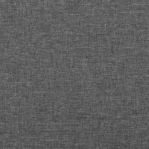 Kopfteil mit Ohren Dunkelgrau 103x16x78/88 cm Stoff