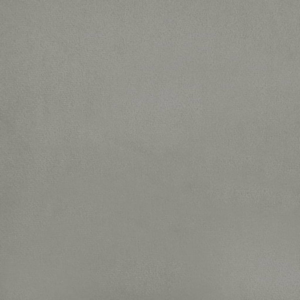 vidaXL Wingback Headboard Light Gray 203x16x118/128 cm Velvet