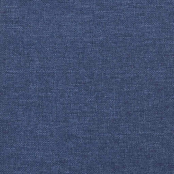 vidaXL Bed Frame with Headboard Blue 200x200 cm Fabric