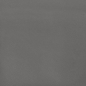 vidaXL Bed Frame with Headboard Grey 120x200 cm Artificial Leather