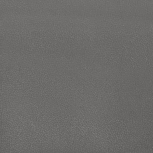 vidaXL Bed Frame with Headboard Grey 120x200 cm Artificial Leather
