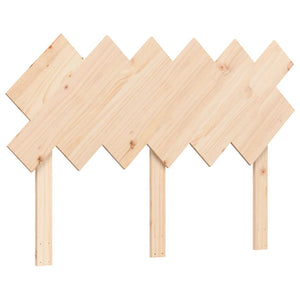vidaXL Senior Bed with Headboard 120x200 cm Solid Wood