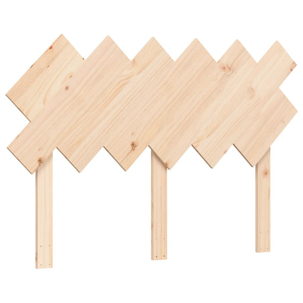 vidaXL Senior Bed with Headboard 120x200 cm Solid Wood