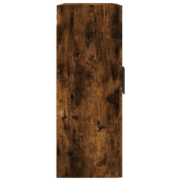 vidaXL Wall Cabinets 2 pcs Smoked Oak 69.5x34x90 cm