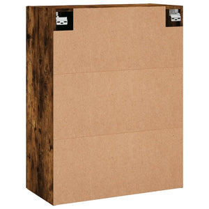 vidaXL Wall Cabinets 2 pcs Smoked Oak 69.5x34x90 cm