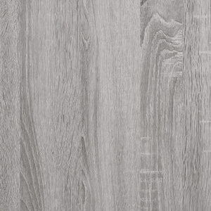 vidaXL Wall Cabinets 2 pcs. Sonoma Grey 69.5x34x90 cm