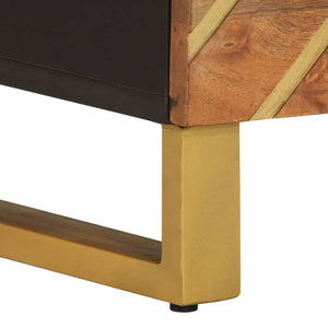 Nachttische 2er Set Mango Massivholz