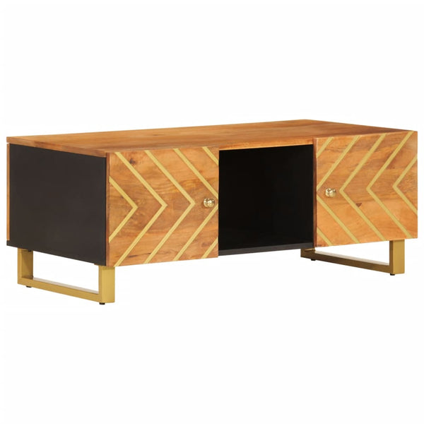 Couchtisch Mango Massivholz 100x54 cm