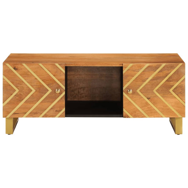Couchtisch Mango Massivholz 100x54 cm