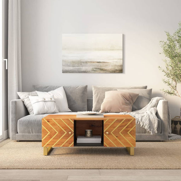 Couchtisch Mango Massivholz 100x54 cm