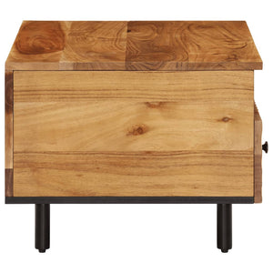 vidaXL Coffee Table 80x54x40 cm Solid Acacia Wood