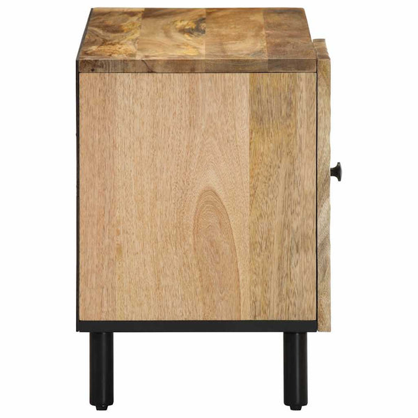 vidaXL TV Cabinet 80x31x46 cm Solid Mango Wood