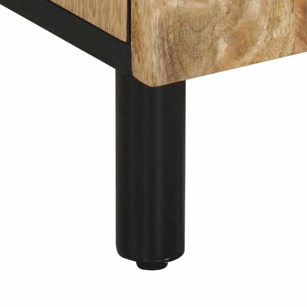 vidaXL TV Cabinet 80x31x46 cm Solid Mango Wood