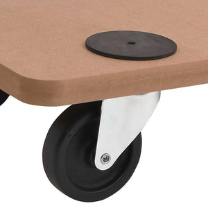 vidaXL Roller Boards 2 pcs. Rectangular Engineered Wood
